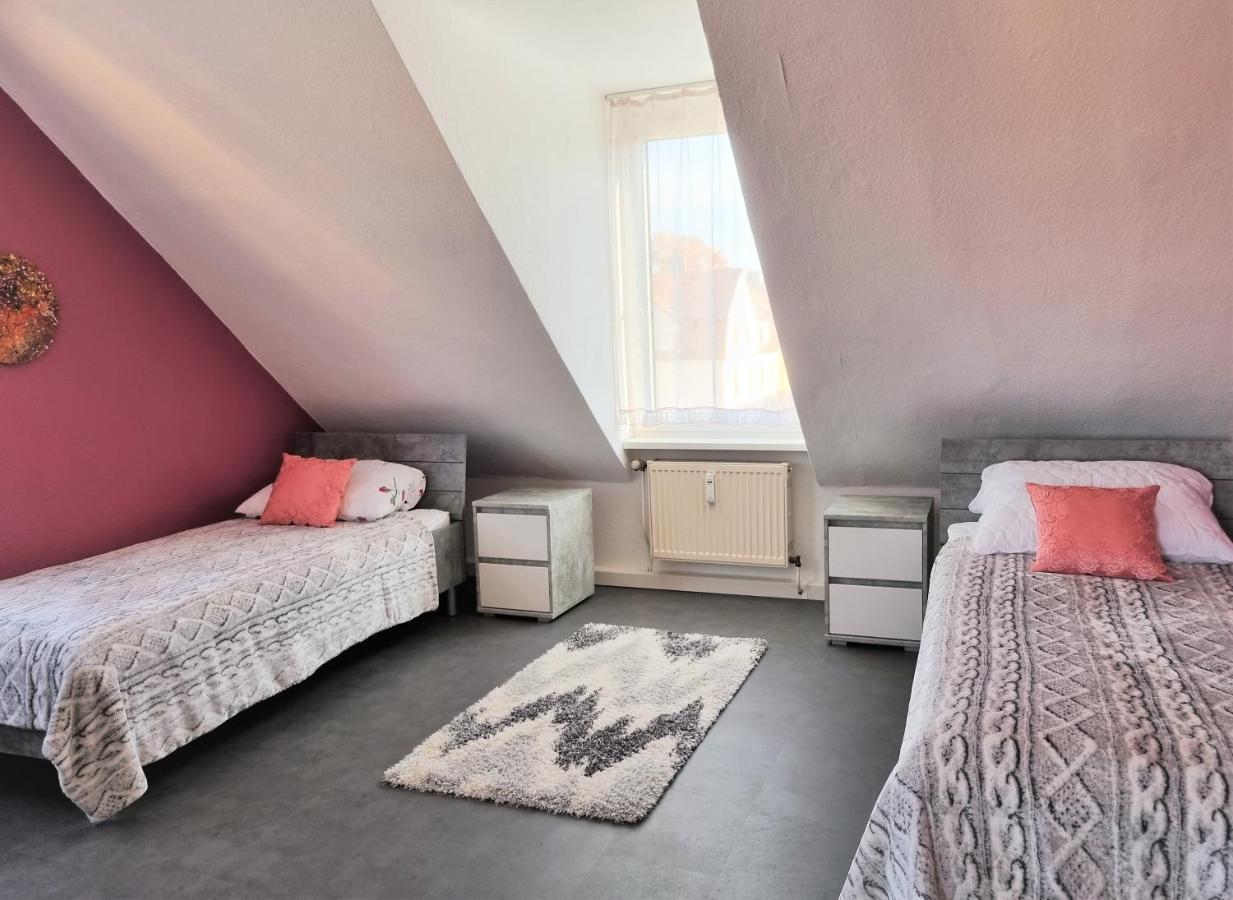 Apartment Bayreuth, Grosse Ferienwohnung Im Haus Mit Kunst, 3 Schlafzimmer, Kueche, Parkplatz Exterior photo