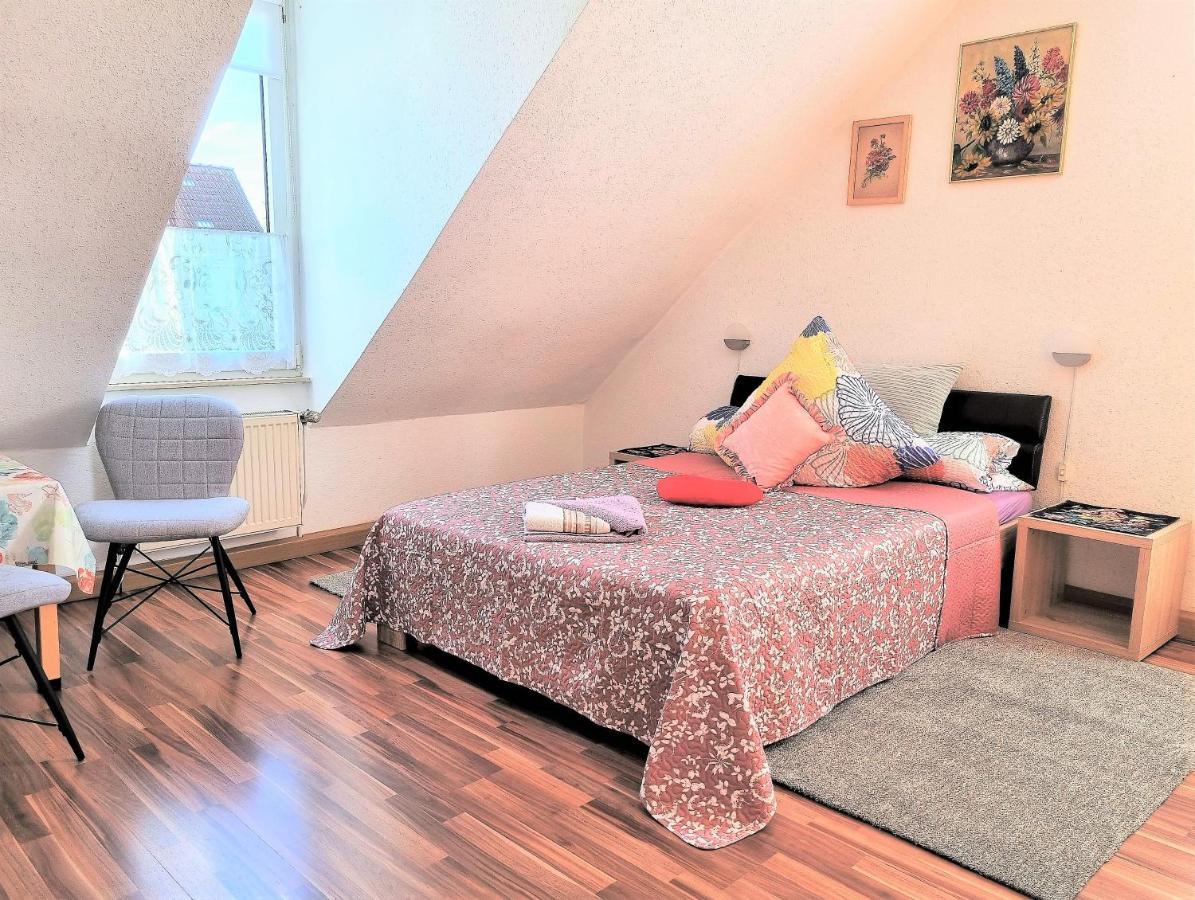 Apartment Bayreuth, Grosse Ferienwohnung Im Haus Mit Kunst, 3 Schlafzimmer, Kueche, Parkplatz Exterior photo