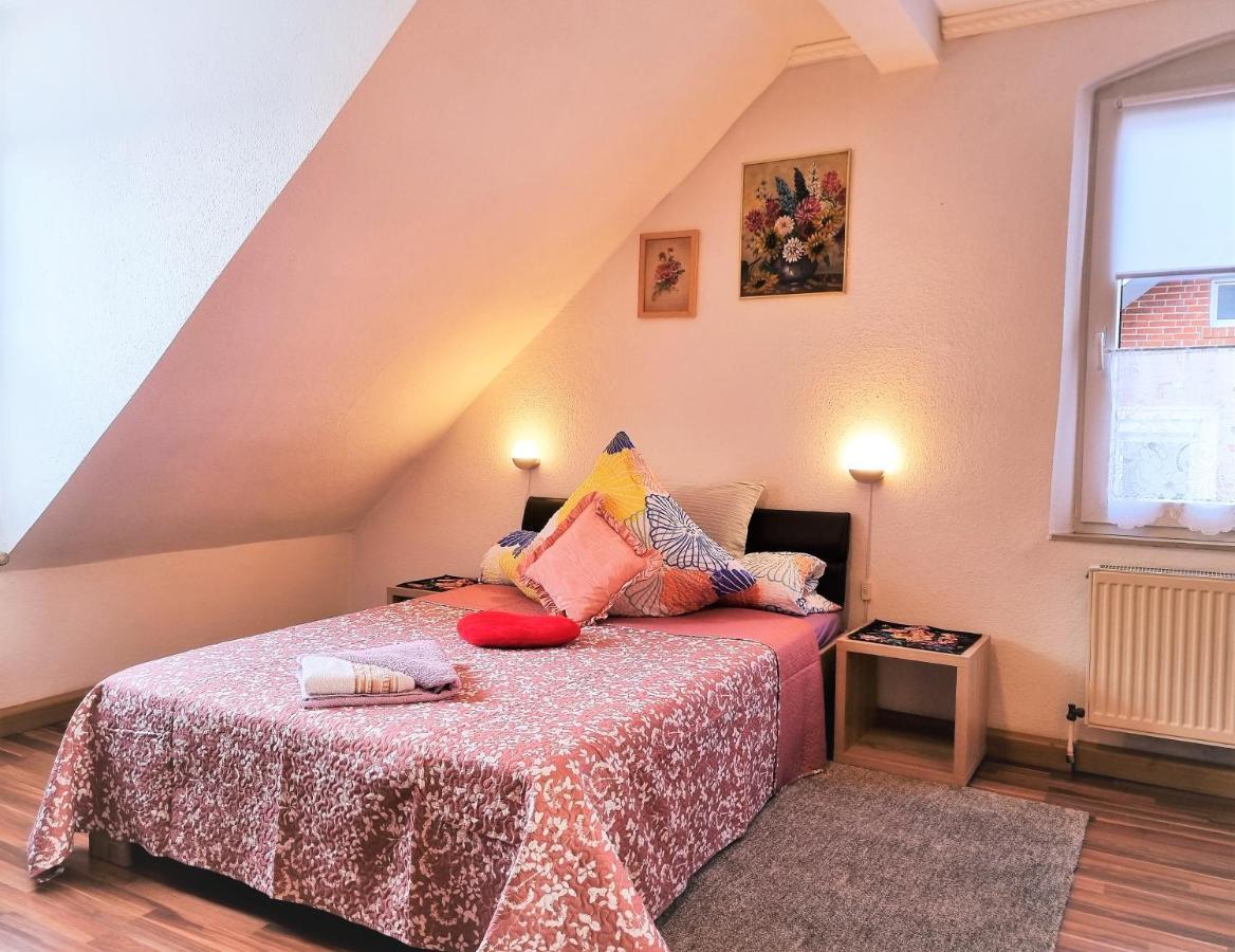 Apartment Bayreuth, Grosse Ferienwohnung Im Haus Mit Kunst, 3 Schlafzimmer, Kueche, Parkplatz Exterior photo